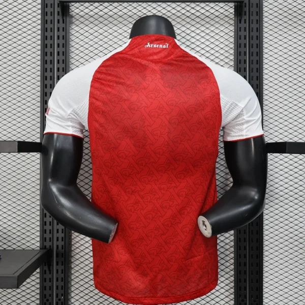 2025-2026 Players Version Arsenal FC Home Football Jersey - Image 2