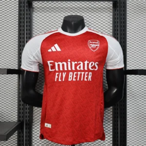 2025-2026 Players Version Arsenal FC Home Football Jersey