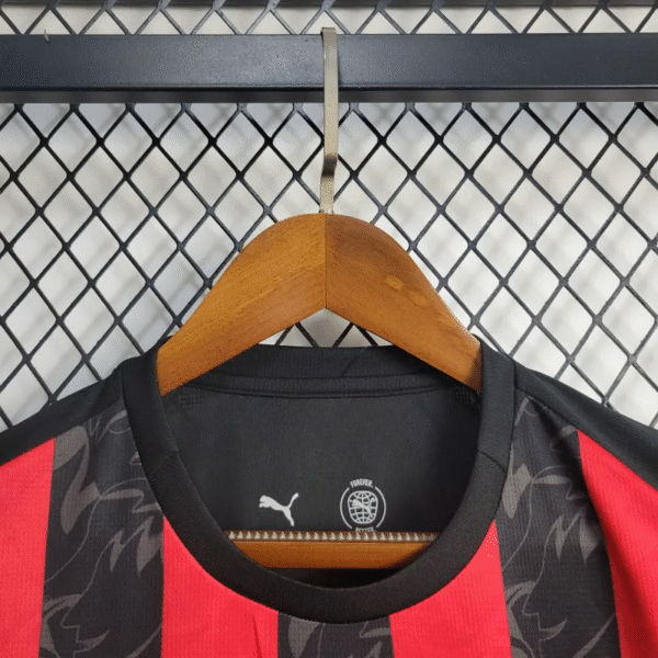 2025-2026 AC Milan Home Football Jersey - Image 2