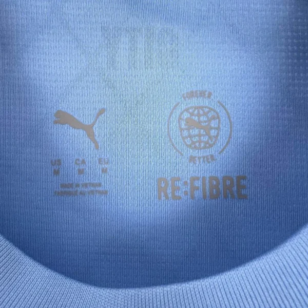 2025-2026 Manchester City Home Football Jersey - Image 4