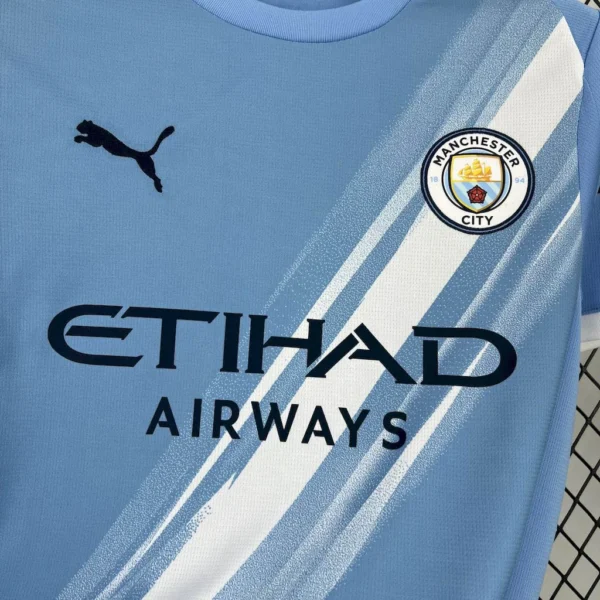 2025-2026 Manchester City Home Football Jersey - Image 3
