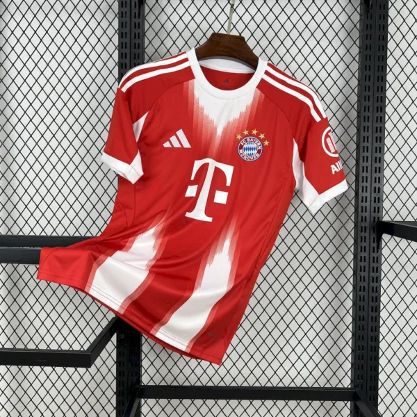 2025-2026 FC Bayern Munich Home Football Jersey