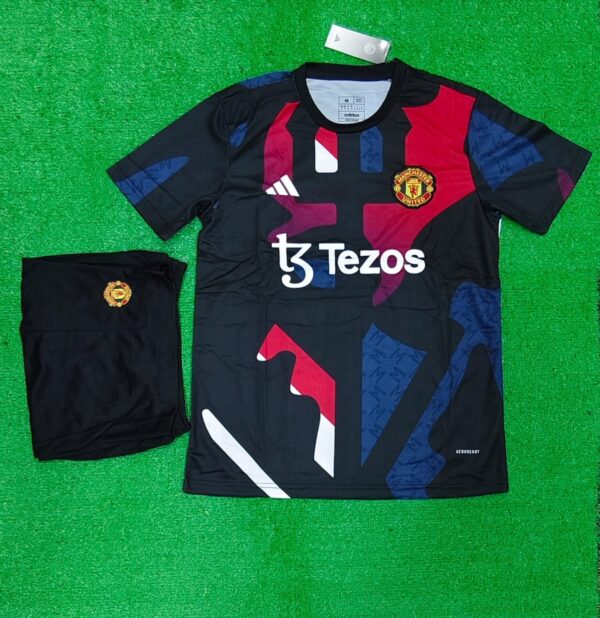 Manchester United training kit 24-25 jersey and shorts