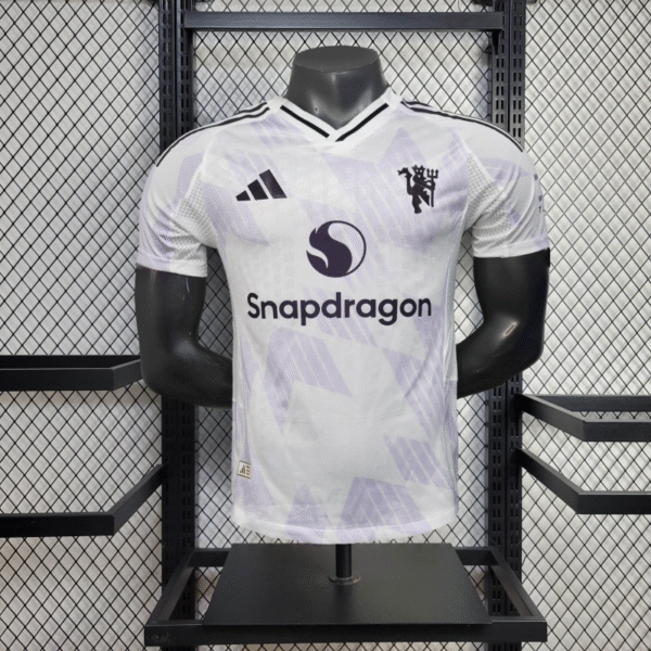 2025-2026 Player Version Manchester United Away Football Jersey
