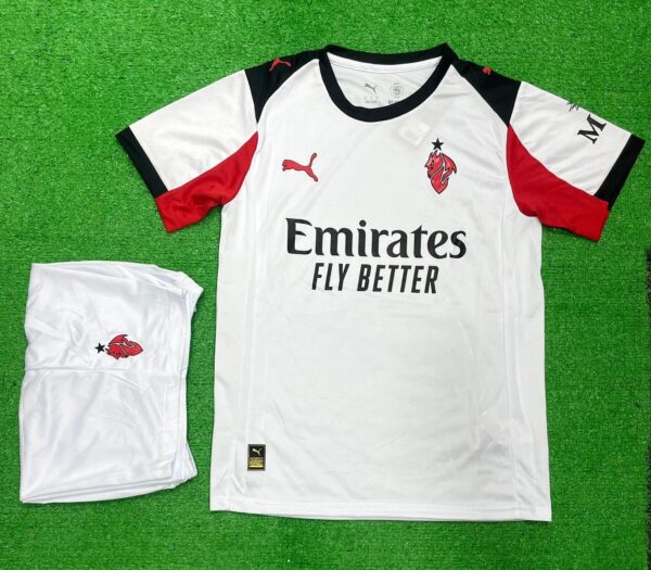 AC Milan Away 25/26 Jersey with Shorts