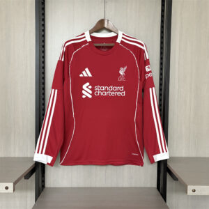 Liverpool Football Jersey Home 25-26 Season FULL SLEEVE