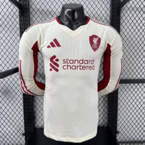 Liverpool Football Jersey Away 25-26 Season FULL SLEEVE PLAYER VERSION