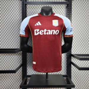 Aston Villa FC Home Jersey 25-26 Season PLAYER VERSION