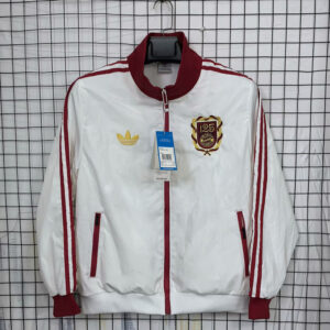 Bayern Munich 125th Anniversary White Windbreaker 25-26 Season