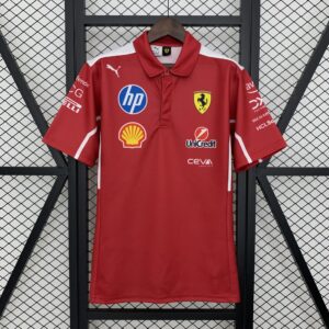 Scuderia Ferrari F1 Team Red Polo Shirt