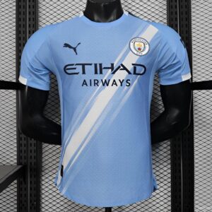 Manchester City Football Jersey Home 25-26 Season PLAYER VERSION
