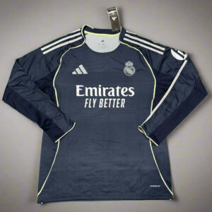 Real Madrid Madrid Away Jersey 25-26 Season FULL SLEEVE