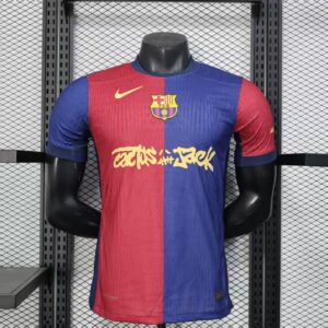 FC Barcelona Travis Scott Home Limited Edition Jersey PLAYER VERSION