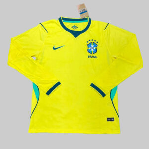 Brazil Home Jersey World Cup 2026 FULL SLEEVE