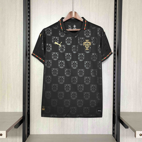 Portugal Black Special Edition Jersey 25 26 Season Player Version
