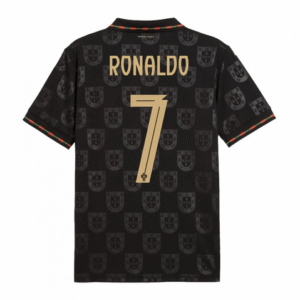 Portugal RONALDO 7 Black Special Edition Jersey World Cup 2026 With FIFA WC Patch Player Version