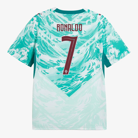 Portugal RONALDO 7 Away Jersey World Cup 2026 With FIFA WC Patch Player Version