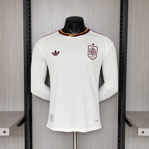 Spain Away Jersey World Cup 2026 FULL SLEEVE PLAYER VERSION
